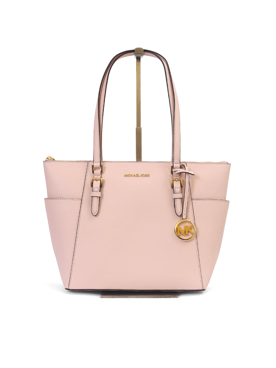Michael Kors Emilia Small Signature PVC Satchel Crossbody Handbag Women's  Purse - ShopStyle